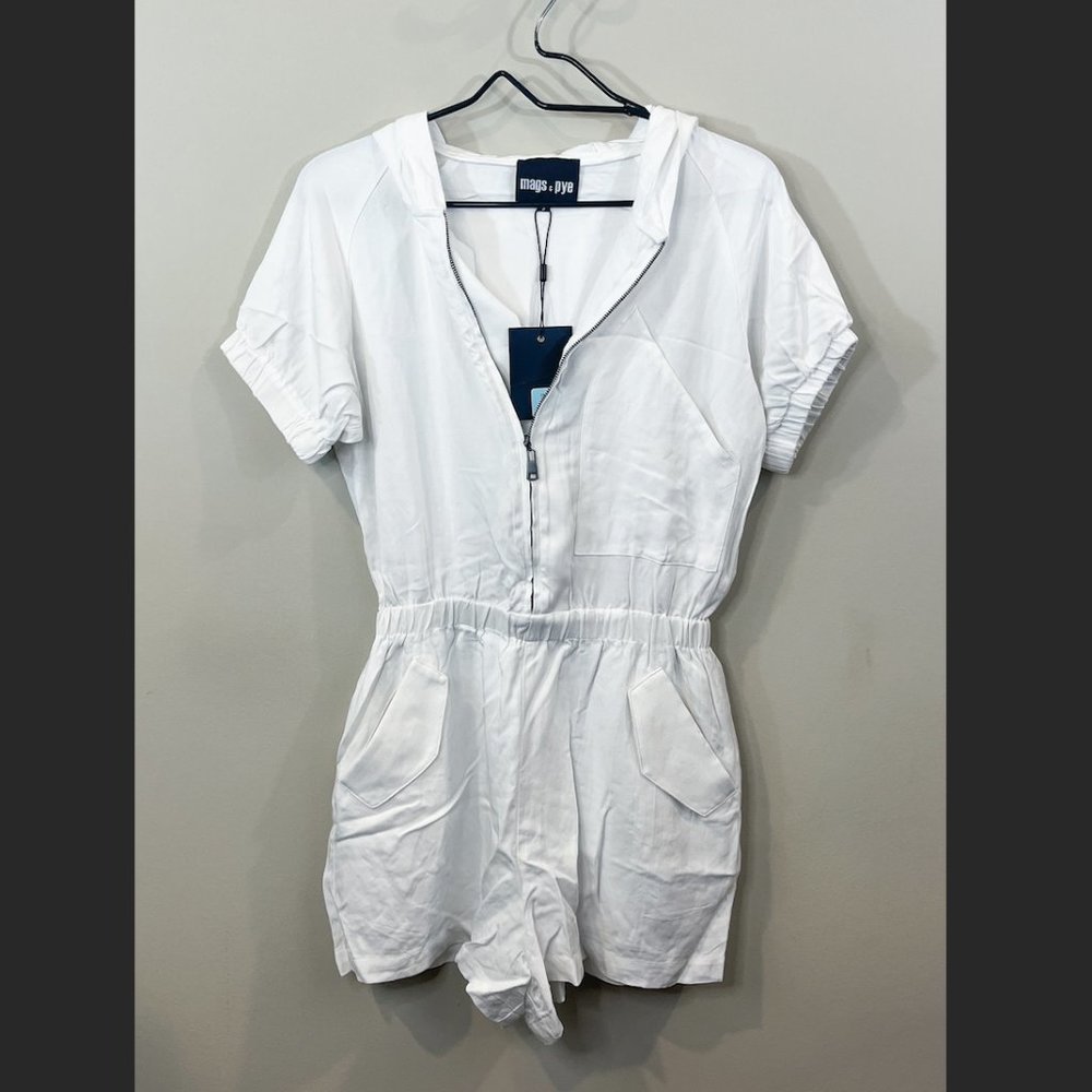 CARMAR White Jumpsuit, BRAND NEW, Size S